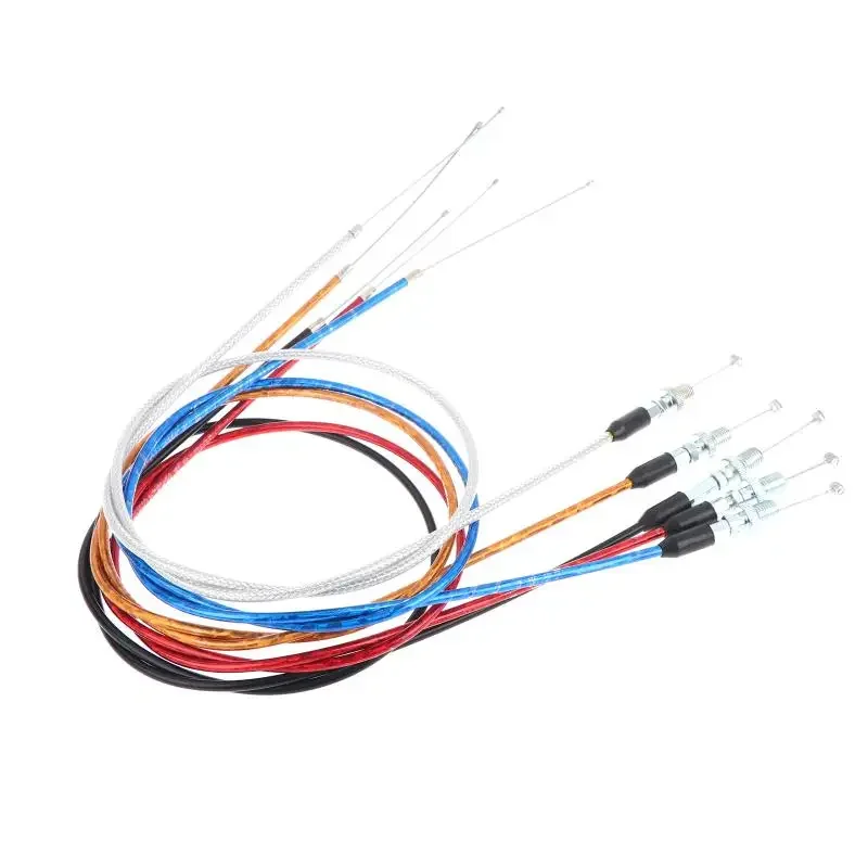 1Pcs Motorcycle Modification Accessories 1190mm Straight Head Motorcycle Gas Throttle Cable Motocross Universal