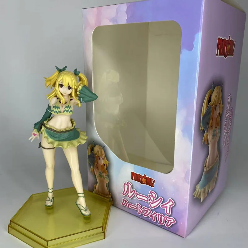 

Lucy Hearfilia (Aquarius Form Version)PVC Figure, Anime model desktop decoration box animation manual,17cmCollect toy figurines