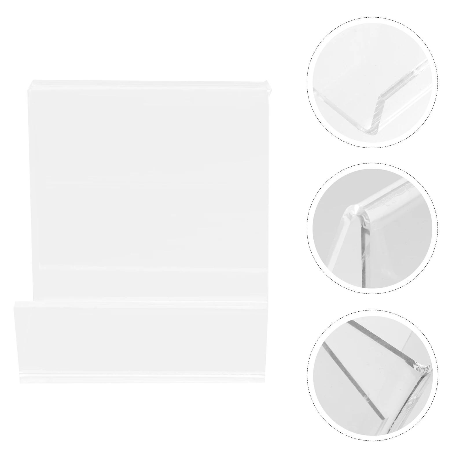 

3 Pcs Mobile Phone Display Stand Storage Rack Holder Transparent Acrylic Home Modern Ergonomic Adjustable Angle Up To 180