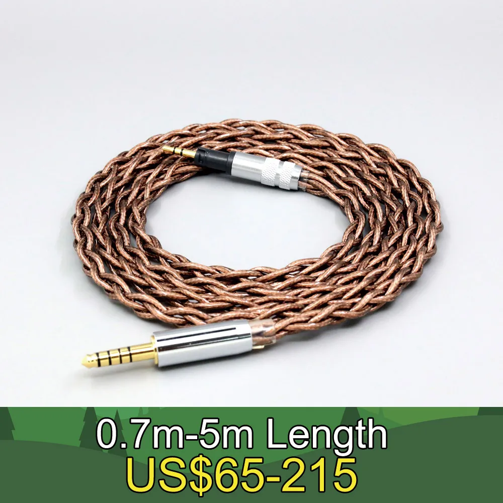 

99% 24k Gold 7n Pure Silver Graphene Shield Earphone Cable For Sennheiser Momentum 1.0 2.0 Headphone 4 core 1.8mm LN008561