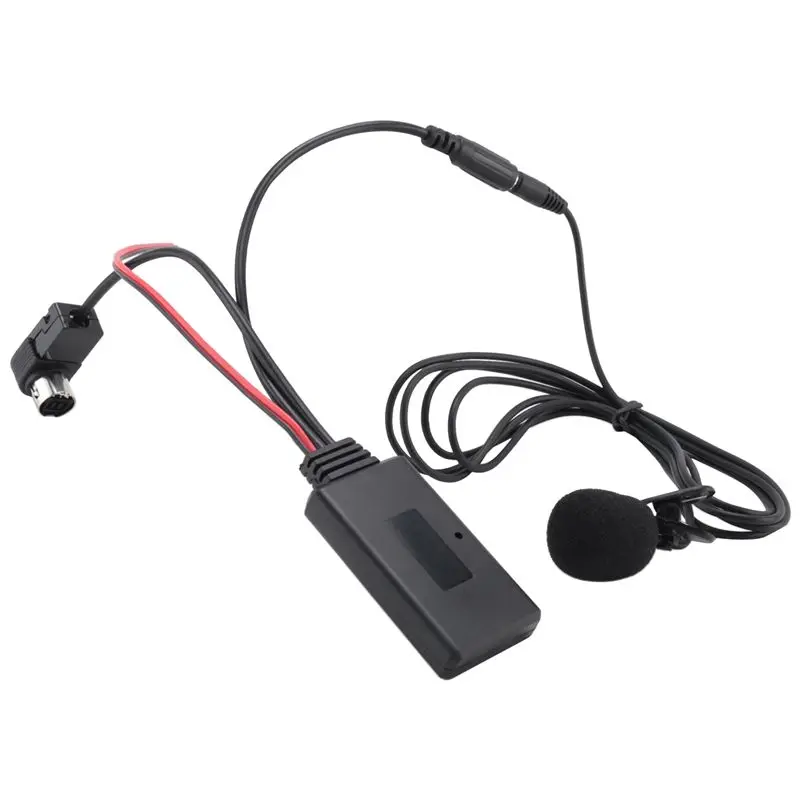 Adaptador Bluetooth AUX para coche A27F, micrófono manos libres para llamadas telefónicas y Audio inalámbrico para Alpine KCA-121B AI-NET CDA-9857 CDA-9886