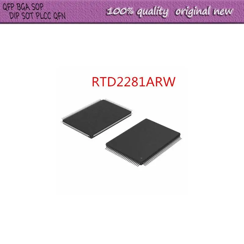 

NEW 2PCS/LOT RTD2281ARW LQFP-128