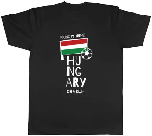 Personalised Hungary Football Men T-Shirt Bring it Home Soccer Fan Supporter Tee