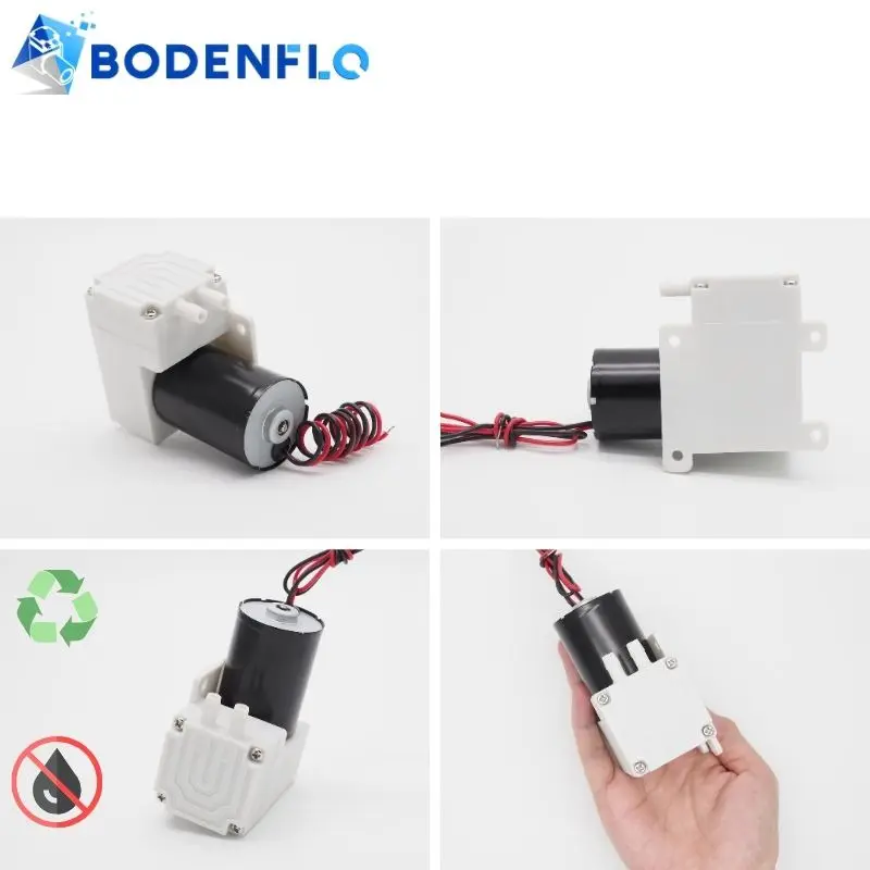 BODENFLO 11/16/20LPM 250/300/350KPa Micro Air Pump DC Brushless High Pressure Diaphragm Pump For Medical & Industrial Equipment