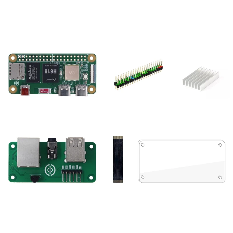 For Walnut Pi Zerow 2GB Allwinner H618 Wifi Bluetooth Mini PC Development Board SBC Single Board Computer