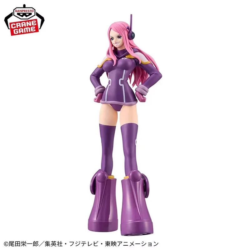 InStock BANDAI Original BANPRESTO ONE PIECE DXF THE GRANDLINE LADY Nami Bonney Robin Lilith อะนิเมะรุ่นของเล่นของขวัญเด็ก