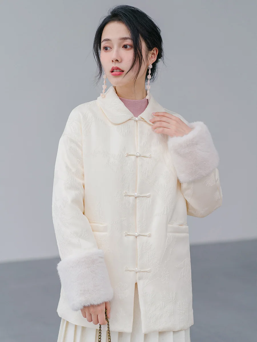 

Новая китайская хлопковая ткань Bluwhite из ацетата, 60 г, хлопковый сэндвич, весенний пуховик-пальто Thiened Long Sve