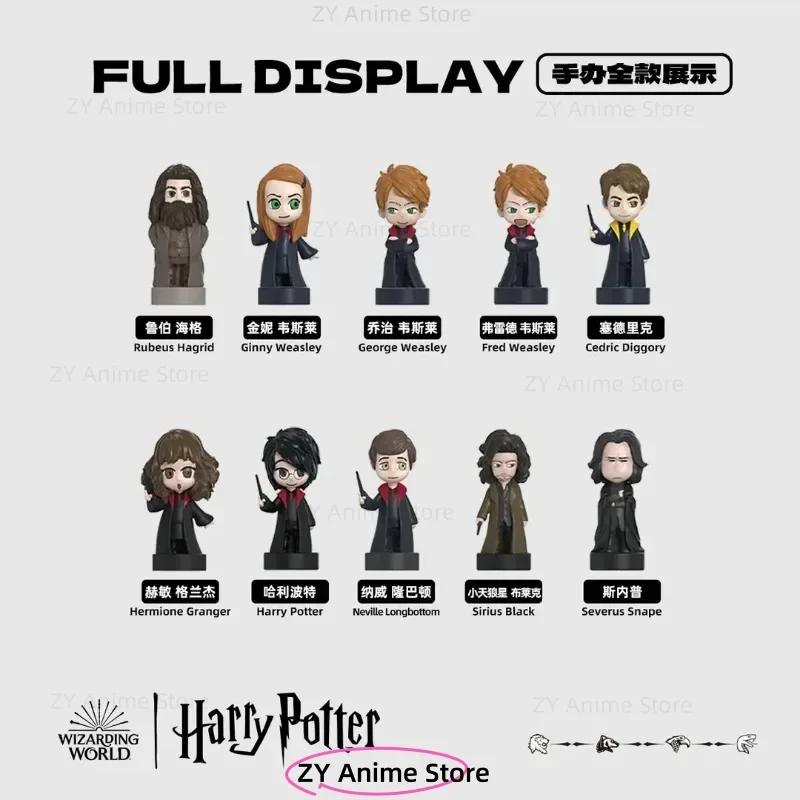 ของแท้ Harry Potter Series ลึกลับกล่องตาบอดกระเป๋าตาบอด Handmade เดสก์ท็อปเครื่องประดับ Surprise กล่องเด็กวันหยุดของขวัญ