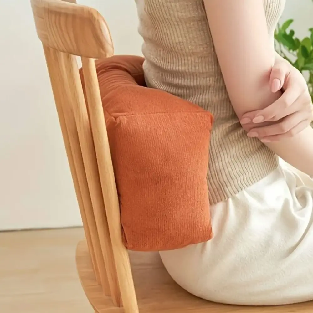 

Multifunctional Ergonomics Chair Backrest Cushion Short Breathable Lumbar Pillow Thickened Soft Napping Pillow Sofa