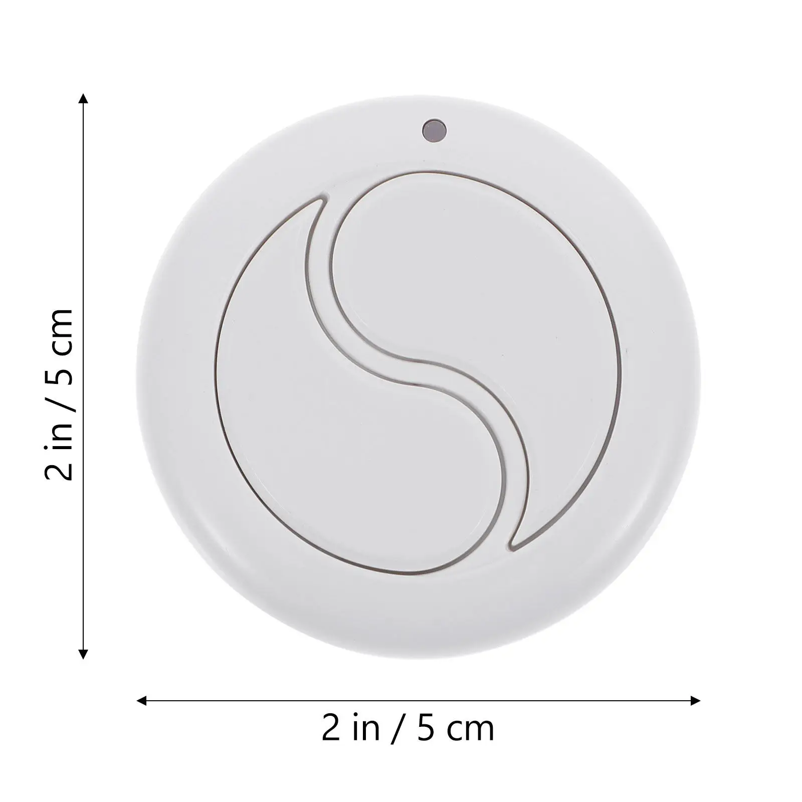 Universal Garage Door Remote Controller Replacement For Linear 3089 3065 Round Compact Lightweight Abs Included
