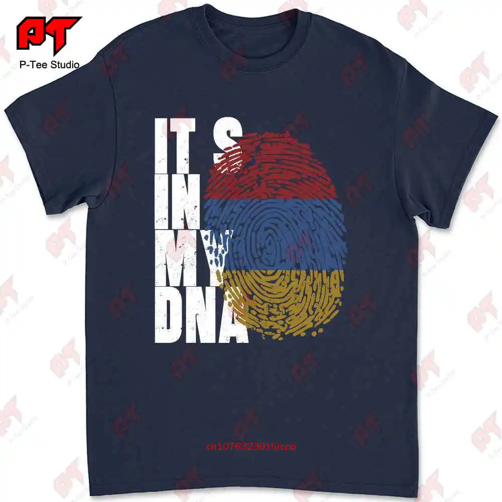 Pride Armenia Flag It'S In My Dna Armenian Sign Proud T-shirt 7W89