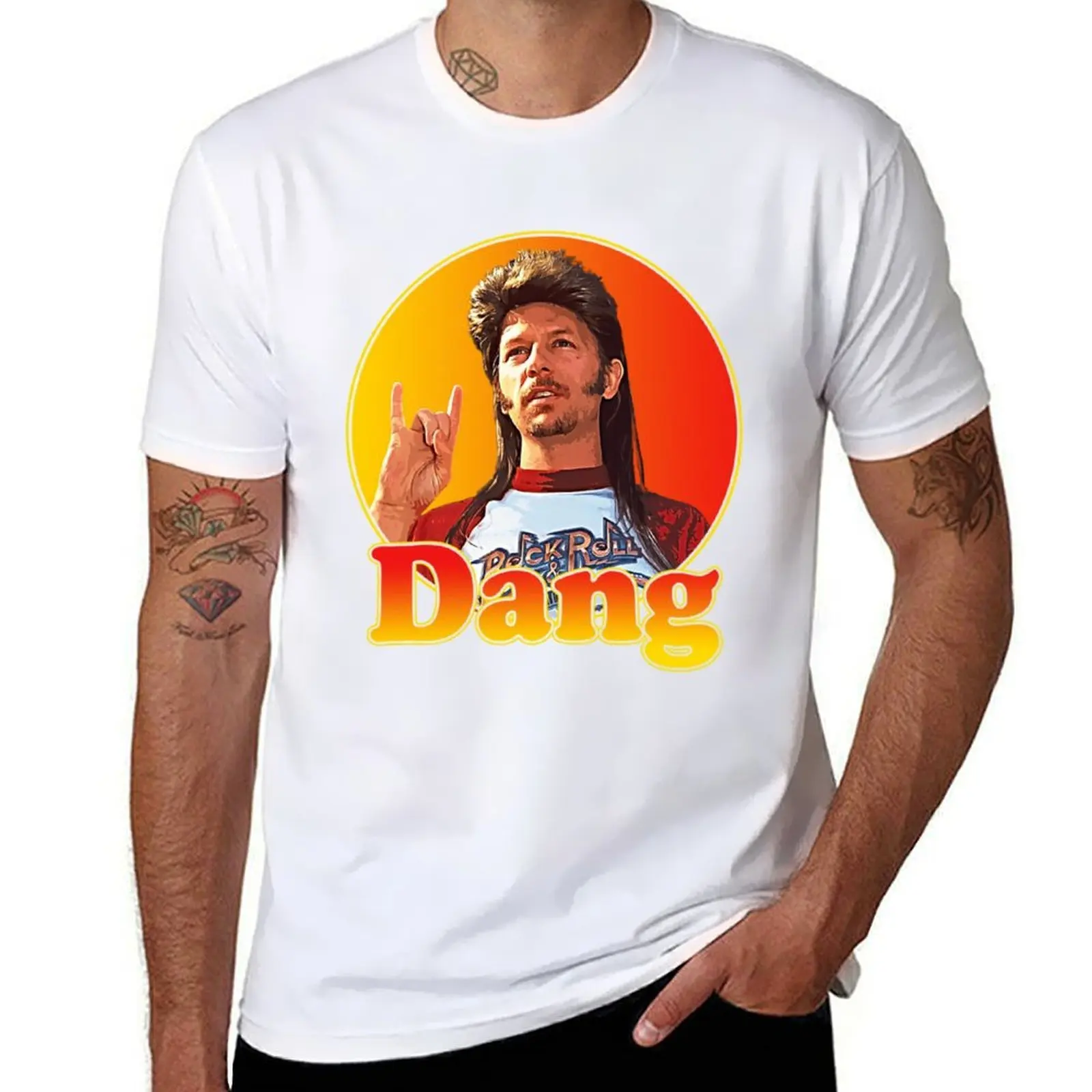 

Joe Dirt - Dang 90s Styled Design Gift for Fans T-Shirt t shirt man plain cotton t shirts man 100% T-Shirt