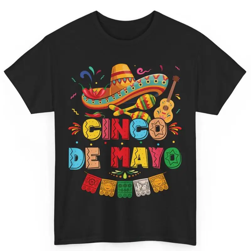 

Cinco De Mayo Mexican Fiesta Cotton T Shirt