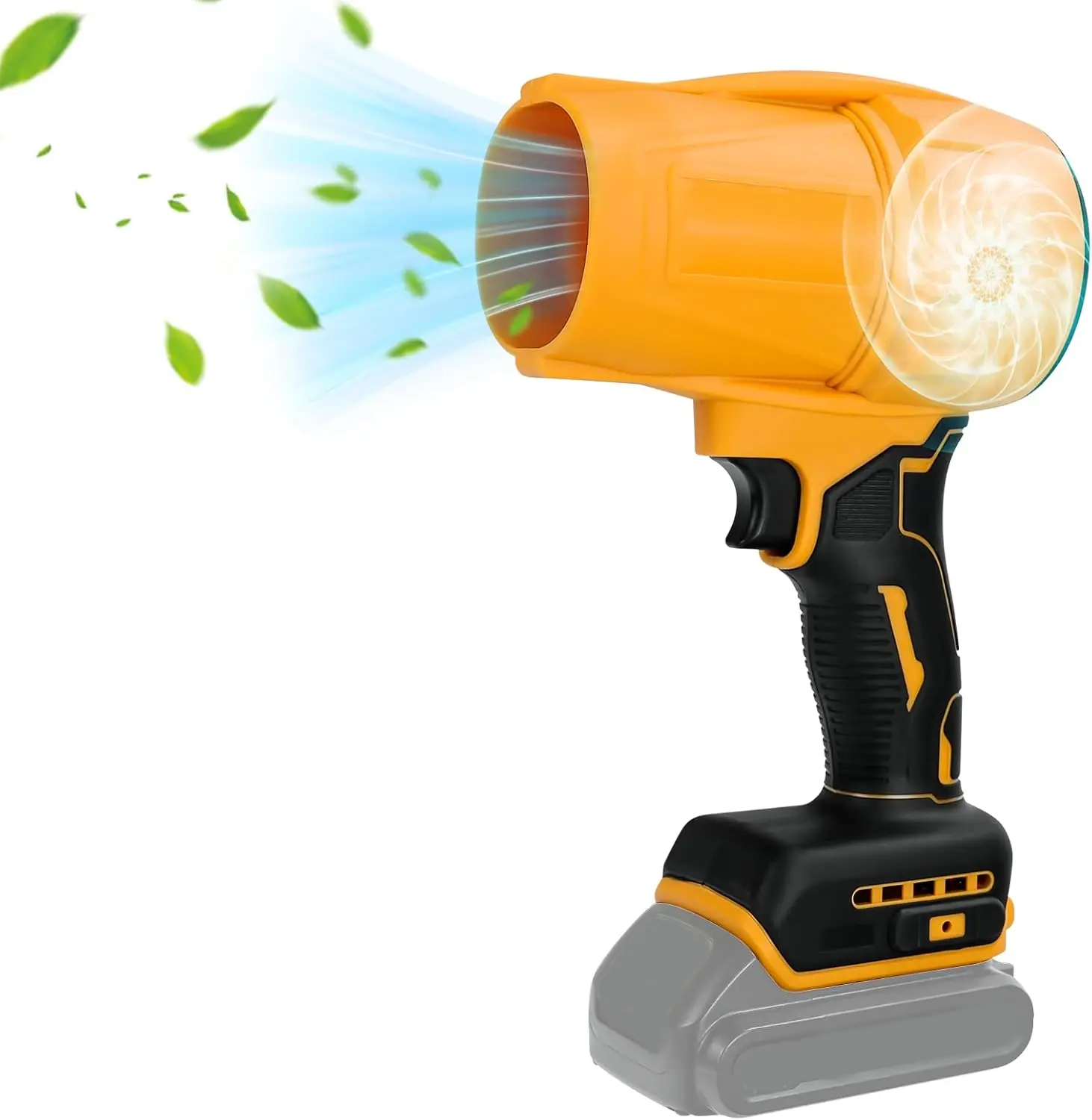 

Cordless Turbo Jet Blower 50000 RPM Brushless Dust Blower Handheld Dust Blowing Power Tool for Dewalt 20v Battery