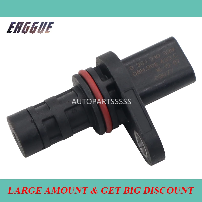 

0261210329 06H906433C 06H906433D 06H906433B Original New Crankshaft Position Sensor For VW Golf Jetta Beetle Tiguan Audi A3 A4