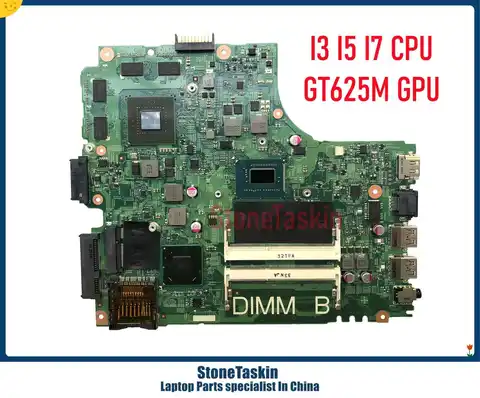 StoneTaskin CN-04XFVJ DNE40-CR Per Dell Inspiron 3421 5421 Scheda Madre Del Computer Portatile I3 I5 I7-3517U N13P-GS-OP-A2 2GB GPU Scheda Madre