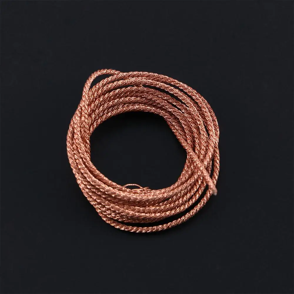 New 8 Strands/12 Strands 1m 2m Speaker Lead Wire Subwoofer Woofer Lead Wire Repair Braided Copper Wire for 8~10 inch speakers