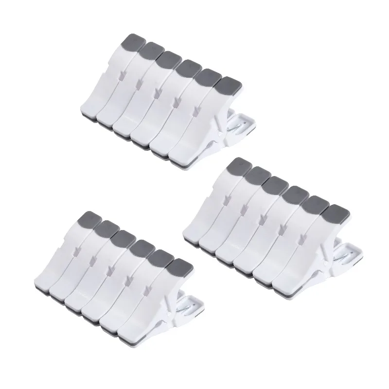Mainstays Plastic Jumbo Clothespins, Strong Grip, White, 18‑Count