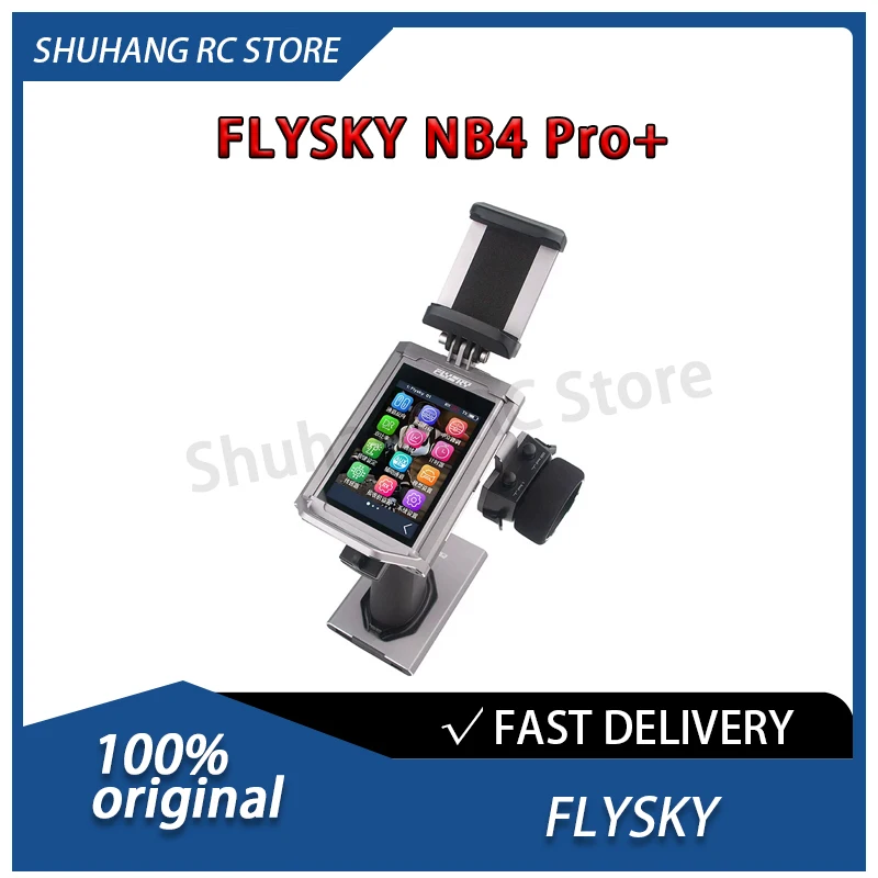 

FLYSKY Fusi NB4 Pro + профессиональный радиоуправляемый передатчик HD цветной экран дисплей долговечный аккумулятор для моделей автомобилей, лодок и самолетов