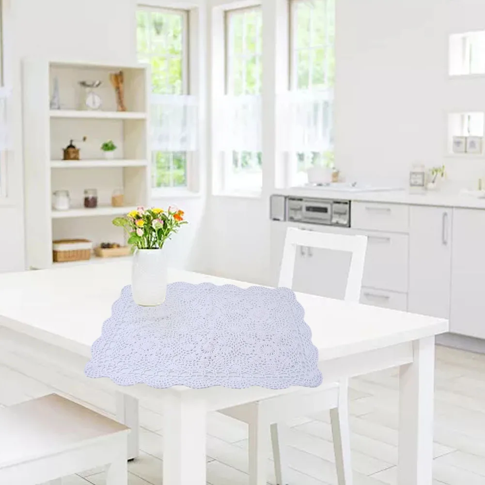 Hot New Practical Tablecloth Table Cover Decorative Handicraft Hotel Rectangle Small Table Cloth Vintage Beige