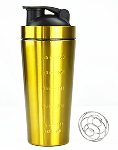 750ml with Logo Custom Logo Photo picture sports bottle large capacity protein powder milkshake mixing water cup