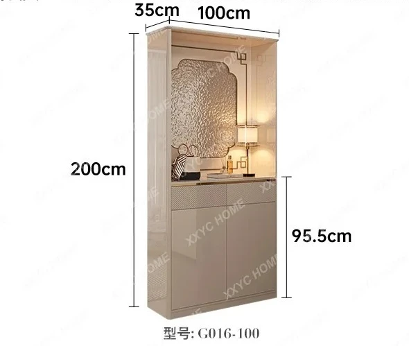 Y Light Luxury Entrance Cabinet Living Room Wall Storage Cabinet High-end Sideboard