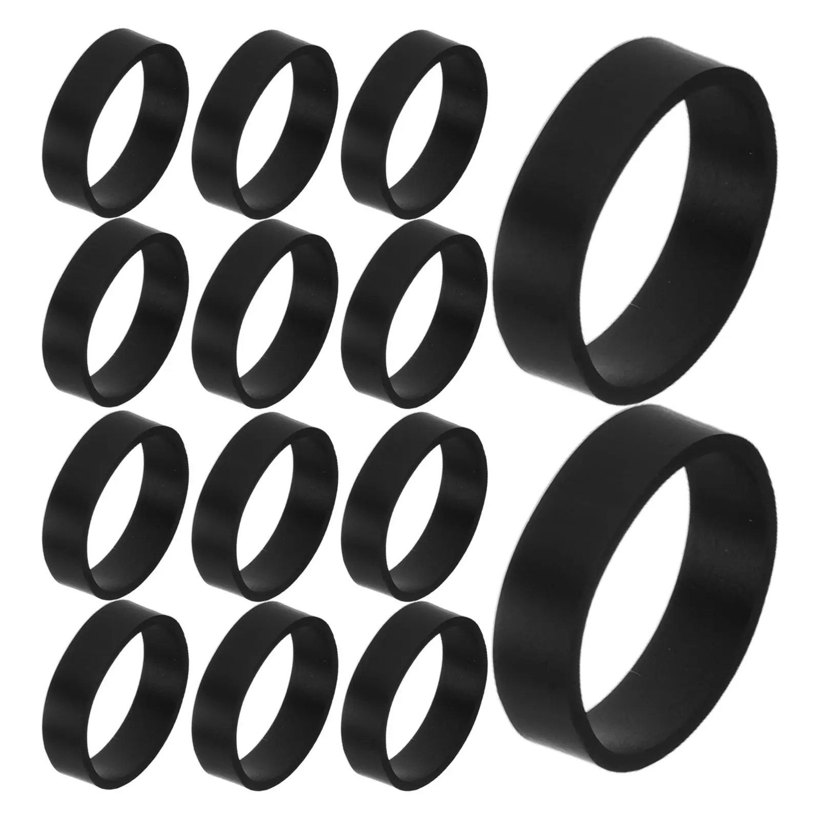 1000Pcs Cable Organizer Bands Silicone Elastic Coil Rings Data Lines Cord Ties Power Cable Tie Straps for Home Office School