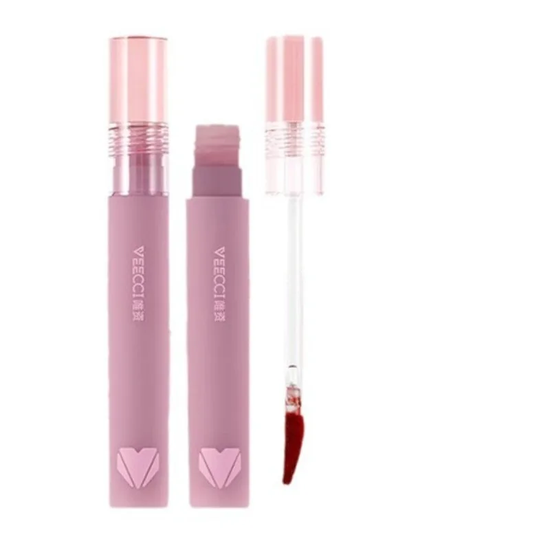 Veecci Lip Mud Matte Finish Gentle Velvet Lipstick Lip Glaze Lip Gloss Liquid Lipstick Waterproof Longlasting Rare Makeup Beauty