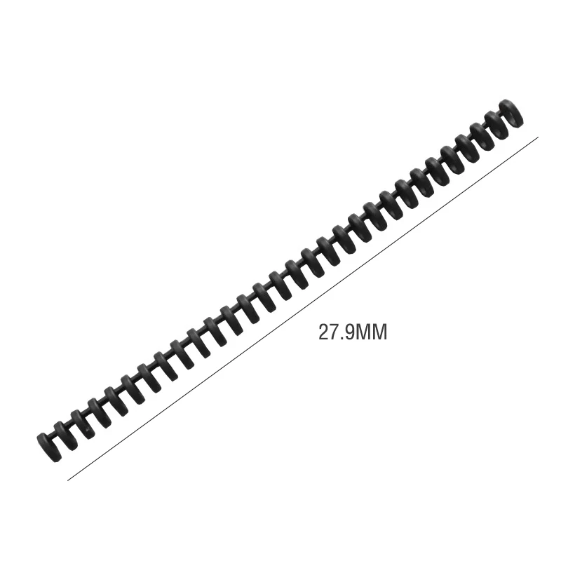 1 Pcs 12mm 30 Hole Loose-leaf Plastic Binding Ring Spring Spiral Rings for Kid A4 A5 A6 Paper Notebook Stationery Office Supplie