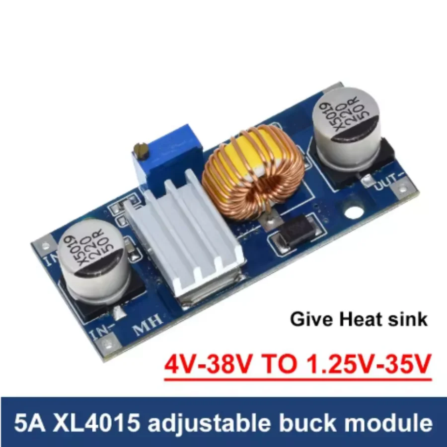 5A DC à DC CC CV batterie au Lithium abaisseur carte de charge convertisseur de puissance Led chargeur au Lithium Module abaisseur XL4015