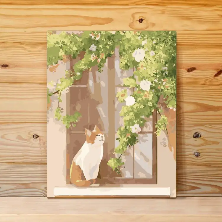 

4636081 Digital oil painting living room decorative painting sofa background wall hanging painting