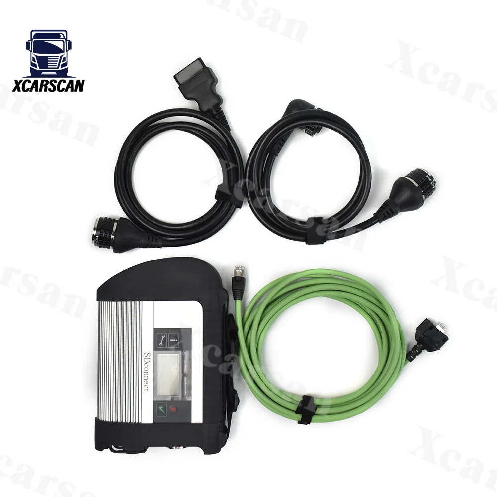 Xentry MB STAR C4 Full Chip SD Connect Compact C4 DOIP Car Truck software Multiplexer For Benz C4 Diagnostic Tool