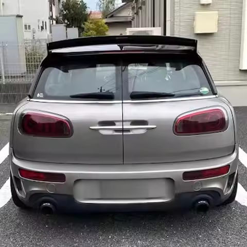 AG Style Carbon Fiber Rear Spoiler for MINI JCW Clubman F54 Cooper S 2014-2024 Single Deck Stylish Roof Tail Wing