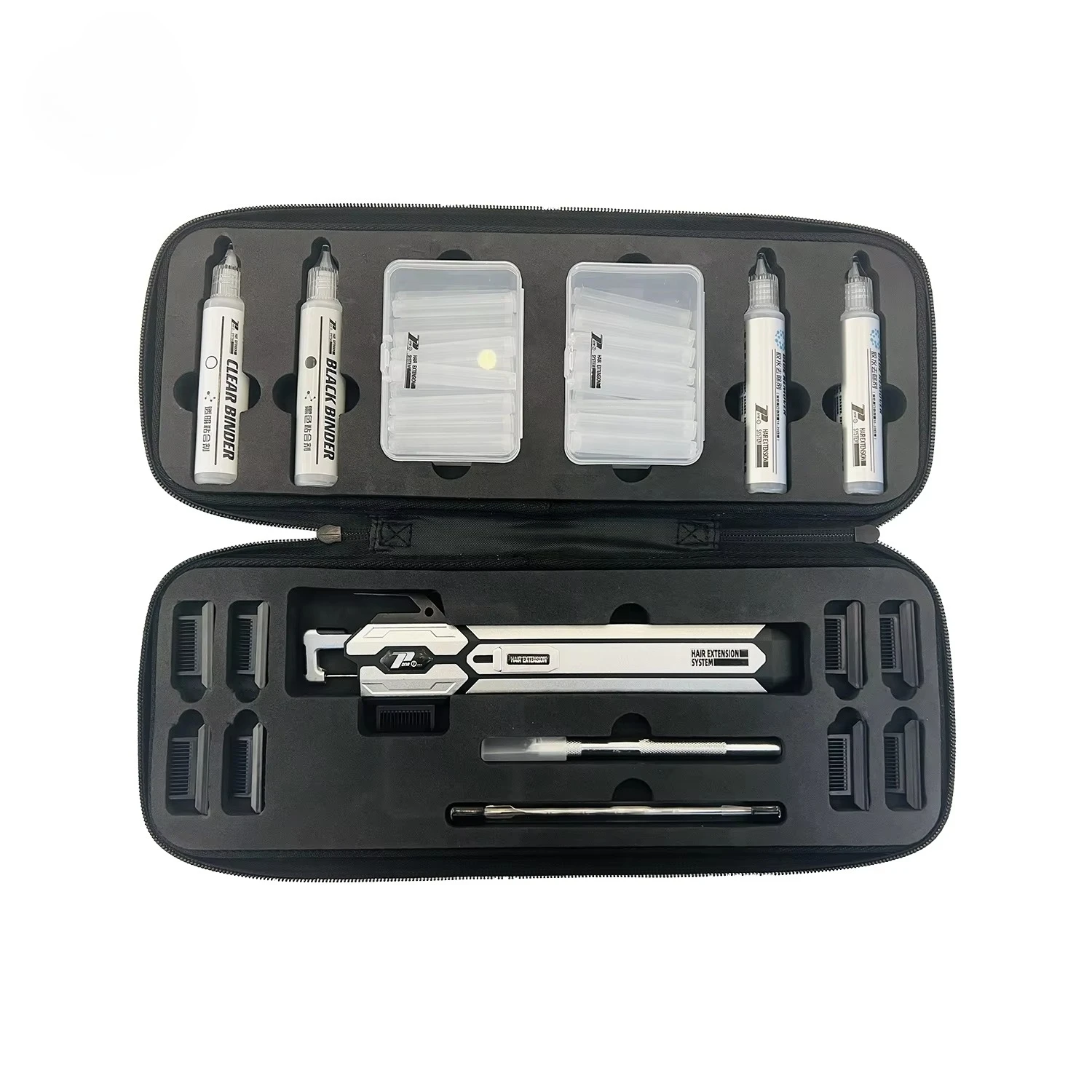 

New Innovation P1 Hair Extension Machine Ice Hair Glue and Remover Fast Dry Easy to Apply New Hair Extension System for Human