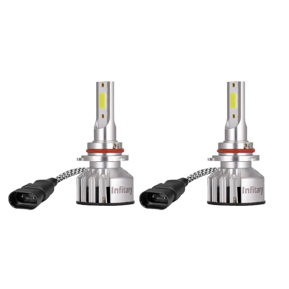 Автомобильные светодиодные ходовые огни Infitary H7 6500K HB3 Противотуманные фары автомобильные диодные лампы 9005