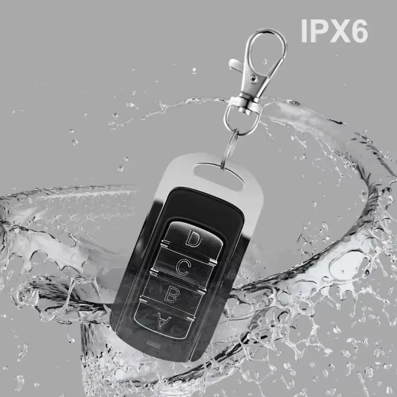 Self-copy Multi Frequency 280 to 868 MHz 4 in 1 Garage Gate Remote Control Duplicator Keychain Barrier Fixed Rolling Code Clone