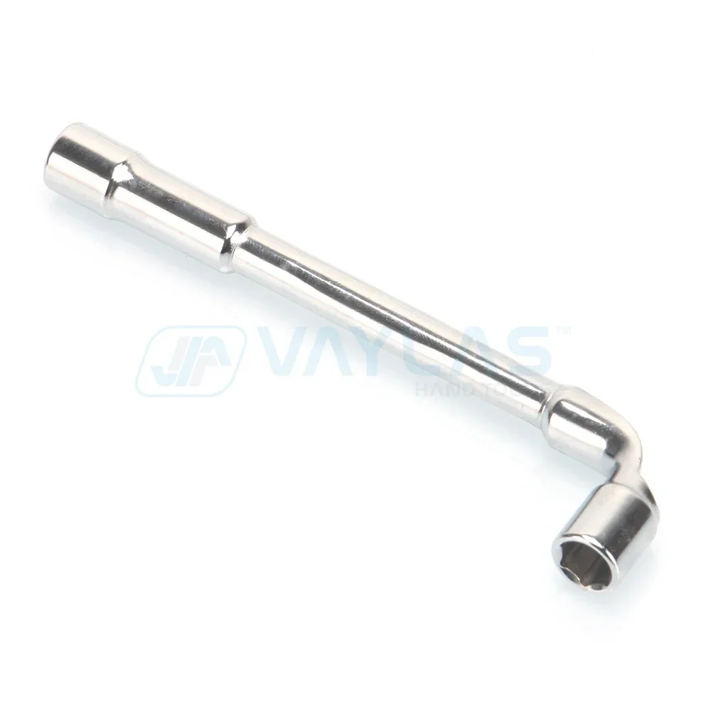6-24mm L-Type Angled Socket Wrench Double Ended Nut Spanner with Thru Hole Multi-functional Socket Wrench Key Tools for Mechanic