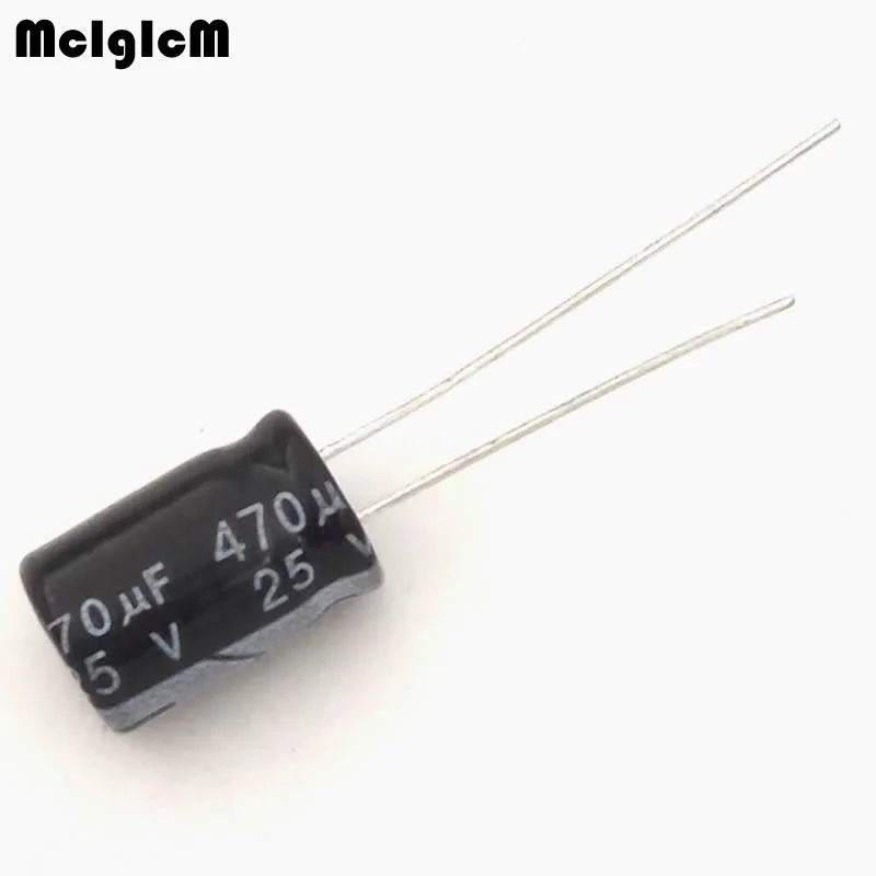 

1000pcs Aluminum electrolytic capacitor 470uF 25V 8*12 Electrolytic capacitor 470 uf