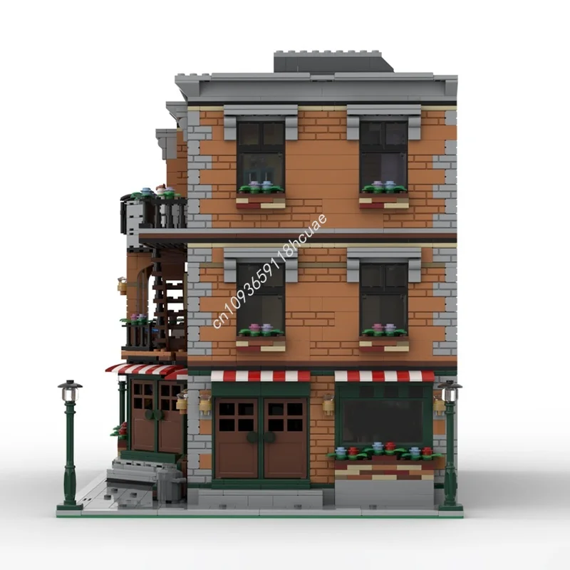 4653pcs MOC Central Perk Friendse Apartment Modulared Model Building Christmas Gifts Blocks Assemble DIY Idea Kids Toys Birthday