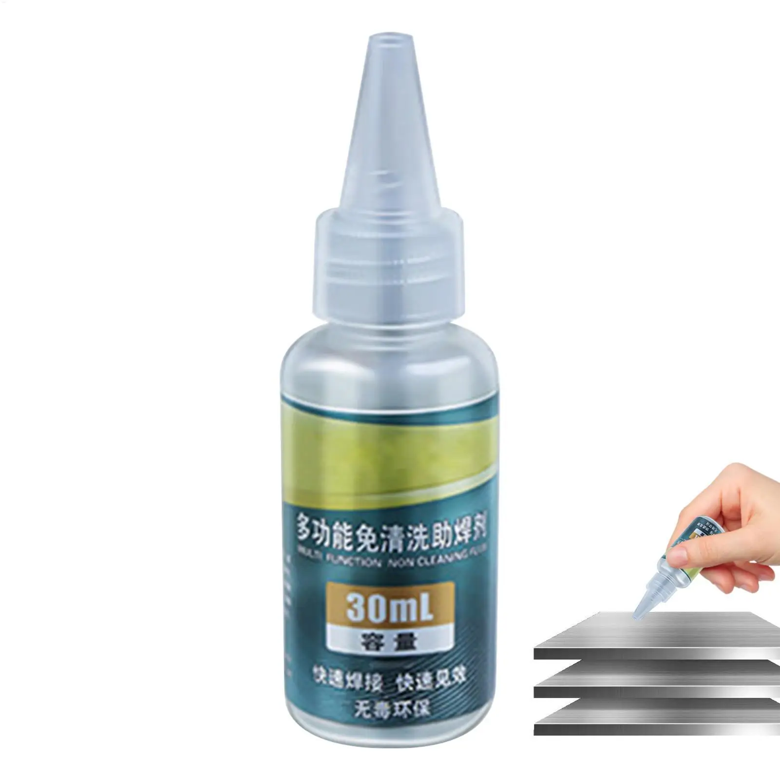30ml Soldering Flux Liquid Solders Water Soldering Flux Paste For Stainless Steel Galvanized Sheet Copper Iron Welding Tool