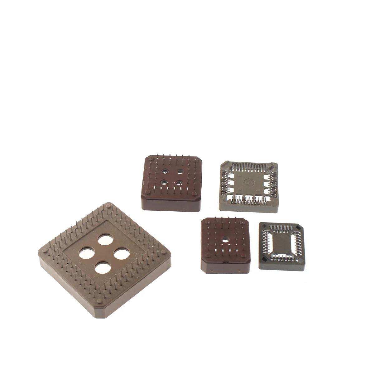 10PCS PLCC32-SMD PLCC44 PLCC52 PLCC68 PLCC84 DIP IC 소켓, PLCC32 소켓 어댑터 32 핀 PLCC PLCC-32 변환기