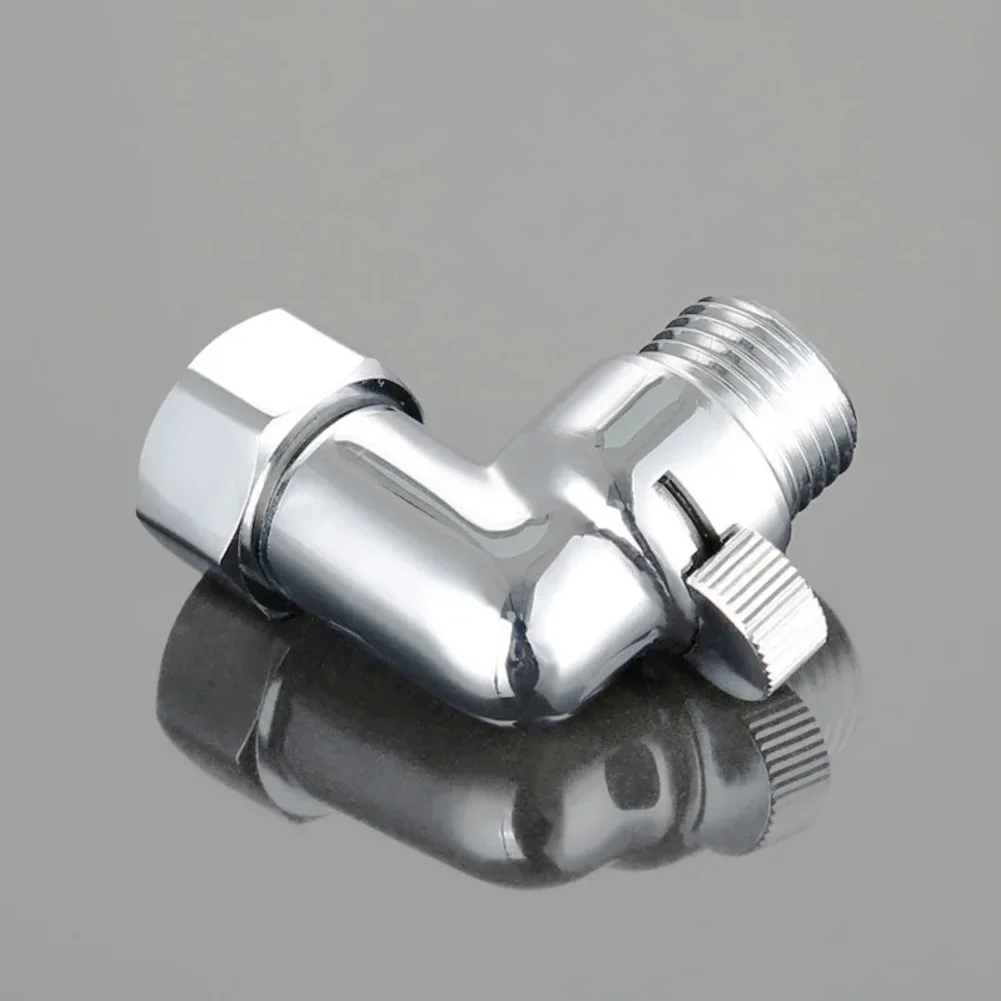 For Bathroom Fixtures Brass Stopcock Angle Valve Compact Design Plumbing Valve Angle Valve Erosion Resistant Brass Construction
