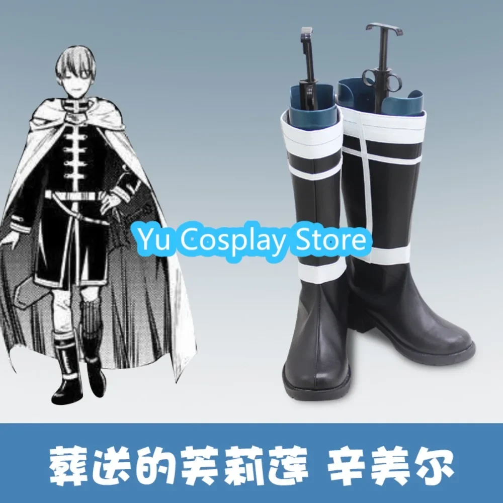 Yu Cosplay Store Frieren Beyond Journey's End Himmel Cosplay Shoes Anime Game Role-playing Shoes Boots Halloween Party