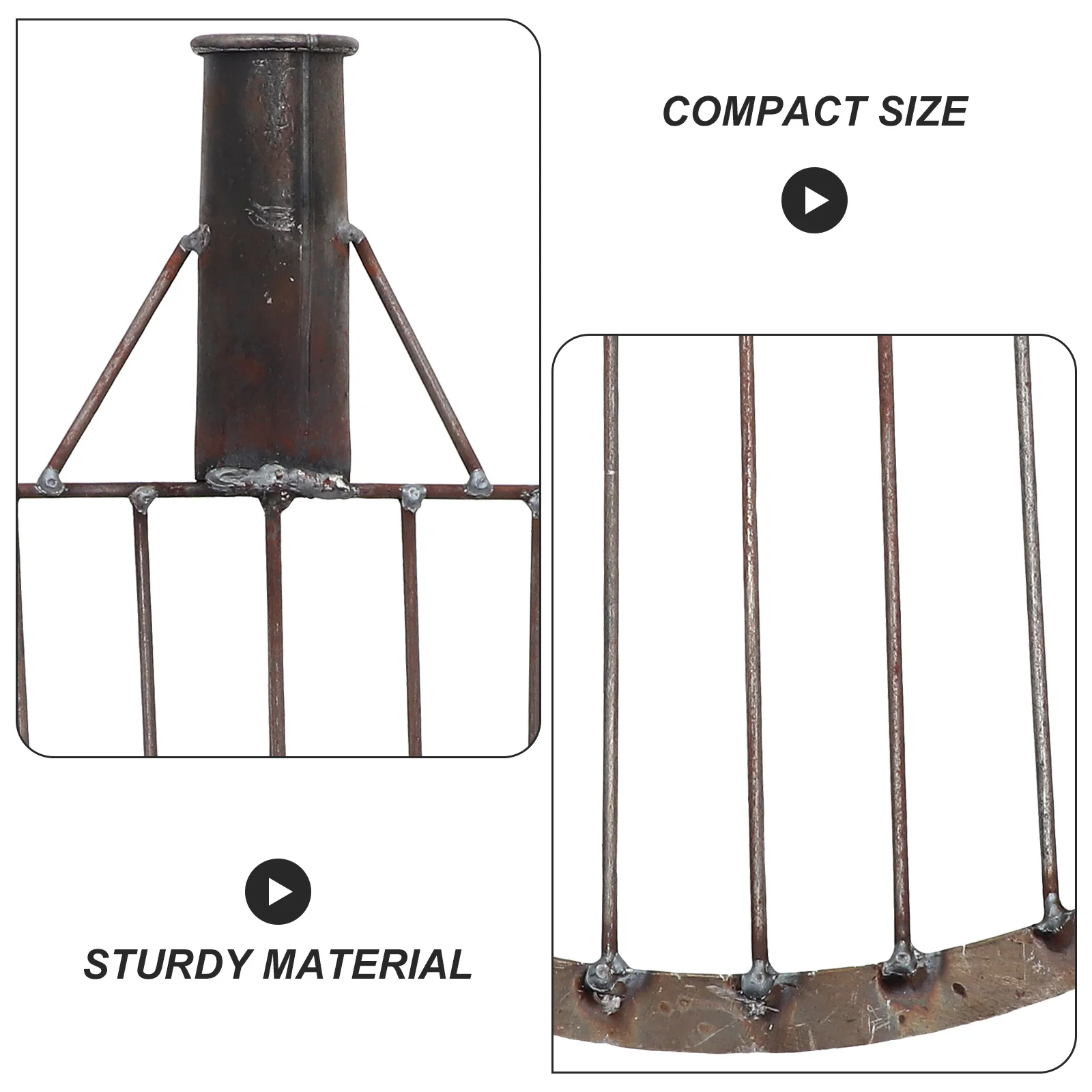 

Professional Multi-Functional Shovel Head Maize Grain Spade Practical Iron Garden Tool Compact Lightweight Portable Design Easy