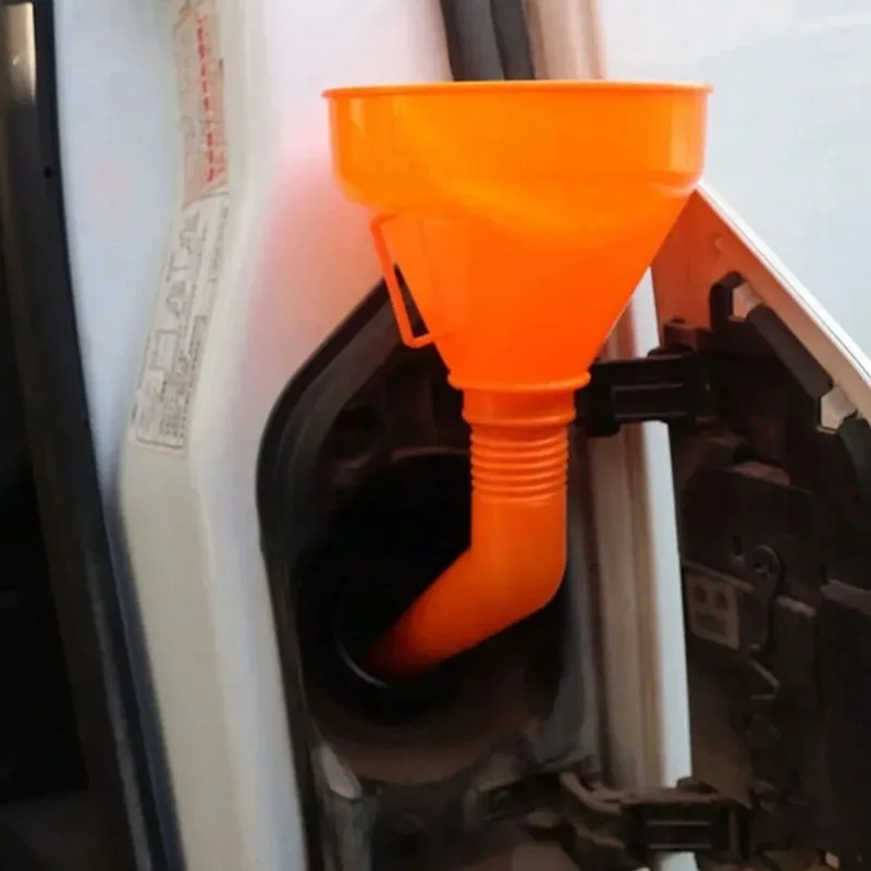 For Motorcycle Gasoline Engine Oil Moto Car Repair Filling Tools Automotive Vehicle Long Mouth Refueling Funnel with Filter