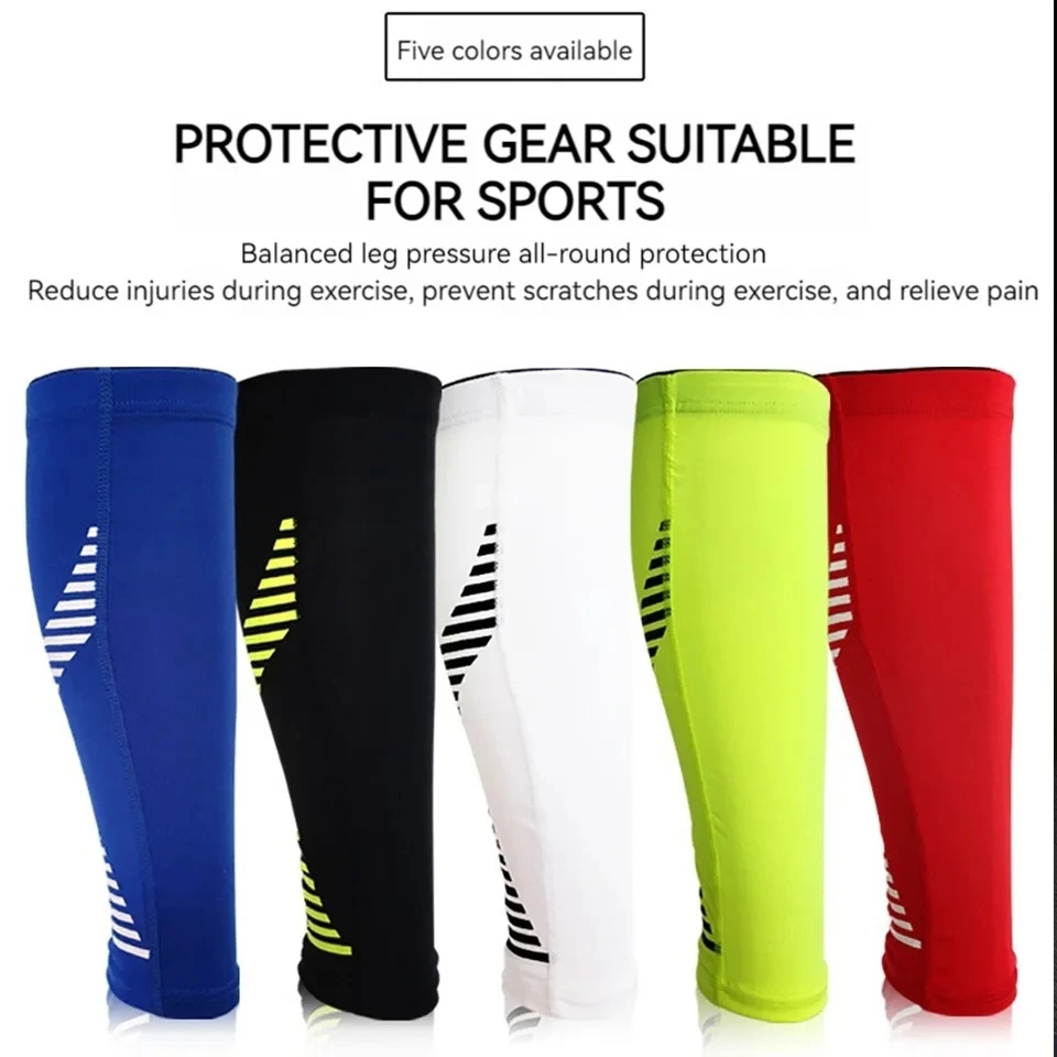 LOOGDEEL 1Pcs Sport Calf Guard Basketball Volleyball Compression Calf Sleeve Support Elastic Running Football Fitness Leg Warmer