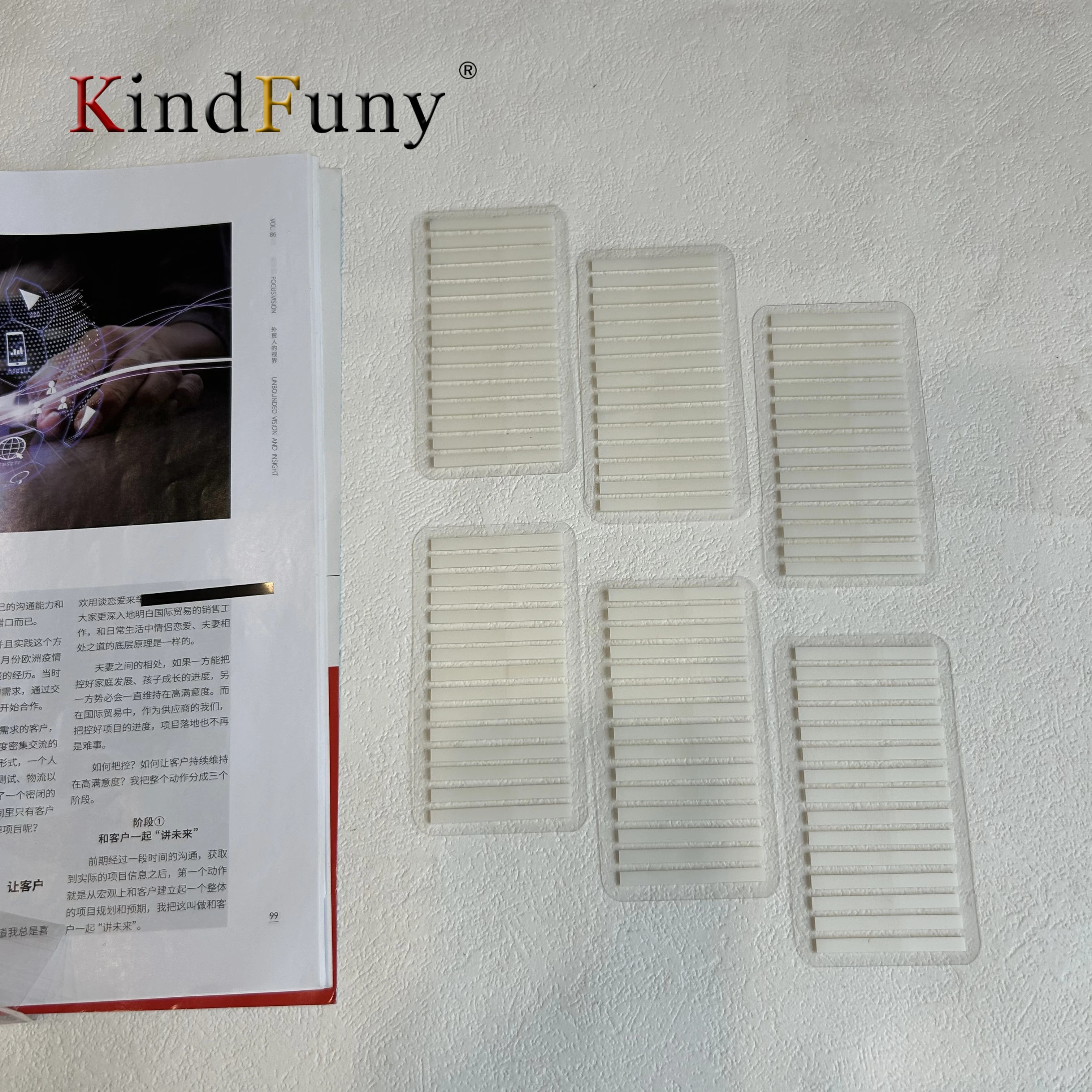 6Packs Set Transparent Self Adhesive Index Tabs Bookmarks Reading Annotation Kawaii Cute Office School Stationery Gift Supplies