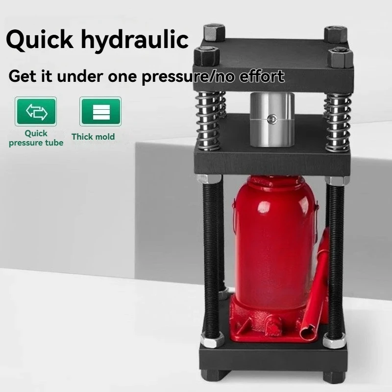 

32Tons Jack Hydraulic Machine Frame Gold and Silver Jewelry Hydraulic Jack Four-column Cake Pressing Sample Test Tablet