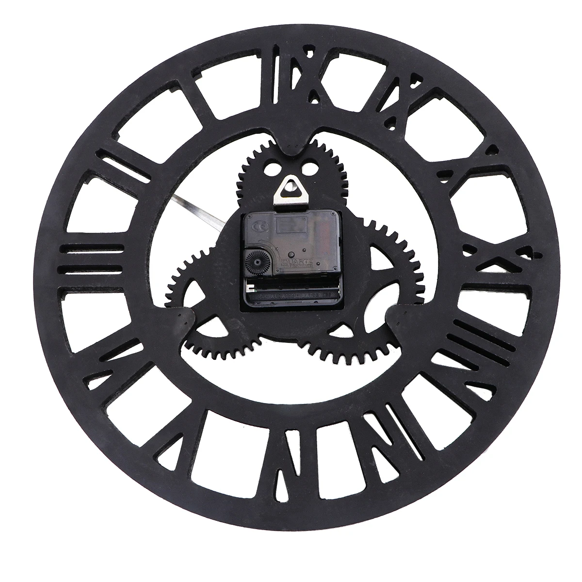 

Oversized Industrial Gear Wall Clock Vintage Mechanic Design Creative Hanging Silent Decor Easy Install Chic Retro Home