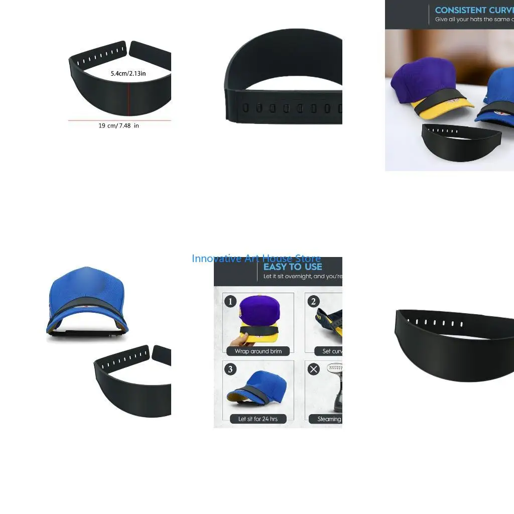 E1PC Practical Hat Forming Aid Hat Stretcher Neat and Fashionable Hat Brims Bender